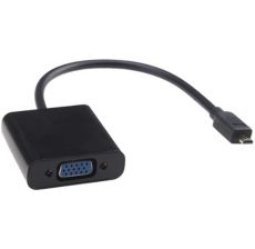 FAST ASIA Adapter-konvertor Micro HDMI (M) - VGA (F) crni - OST03138