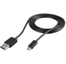 E-GREEN Kabl 2.0 USB A - USB Micro-B M/M 1m crni - OST03433