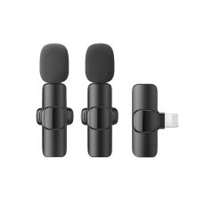 Mikrofon Bluetooth K9 2u1 Type-C Lightning, crna - R2231