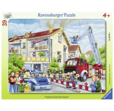 Ravensburger puzzle (slagalice) - Hrabri vatrogasci u akciji 2 - RA06393