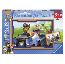 Ravensburger puzzle (slagalice) - Paw Patrol,  Trke - RA07591