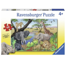 Ravensburger puzzle (slagalice) - Safari životinje - RA09600