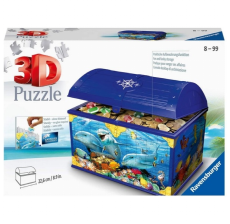 Ravensburger 3D puzzle (slagalice) - Kutija za blago sa motivom delfina - RA11174