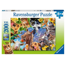 Ravensburger puzzle (slagalice) - Smešan životinjski selfi - RA12902