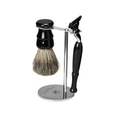 Acca Kappa Set četka za brijanje od dlake jazavca i brijač “Mach 3” - AK-889
