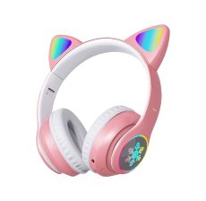 MOXOM Slušalice Bluetooth MX-WL58, roza - SL1417
