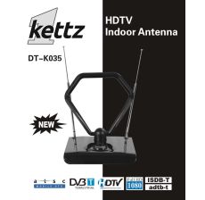KETTZ Sobna TV/FM antena DT-K035 + pojačivač - 00K035