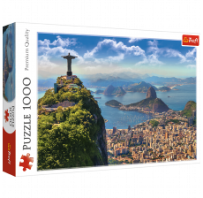 TREFL Puzzle (slagalice) Rio de Žaneiro, Brazil - 1000 delova - T10405