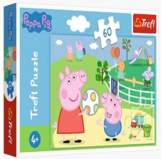 TREFL Puzzle Peppa Pig Fun with friends - 60 delova - T17356