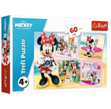 TREFL Puzzle Disney Lovely Minnie - 60 delova - T17360