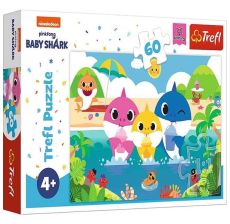 TREFL Puzzle Baby Shakrs family - 60 delova - T17370