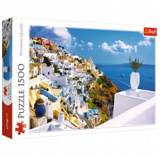 TREFL Puzzle (slagalice) Santorini, Grčka - 1500 delova - T26119