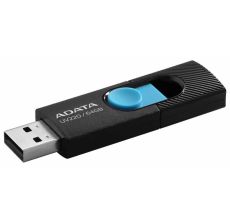 A-DATA USB flash memorija 64GB 2.0 AUV220-64G-RBKBL crno plavi - USB00985