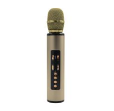 Mikrofon Bluetooth K5, zlatna - ZV927