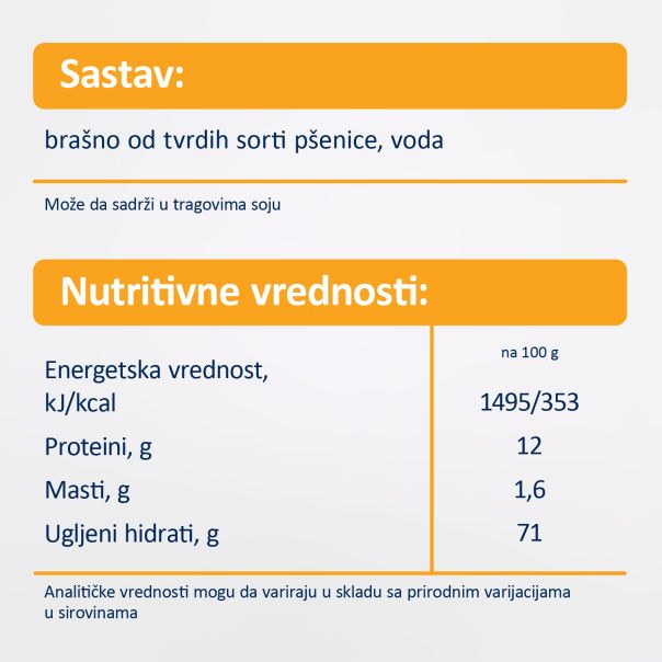Fleur Alpine testenina ŠKOLJKICE (Coccioline Rigate) od durum pšenice, 250 g - EP3092469