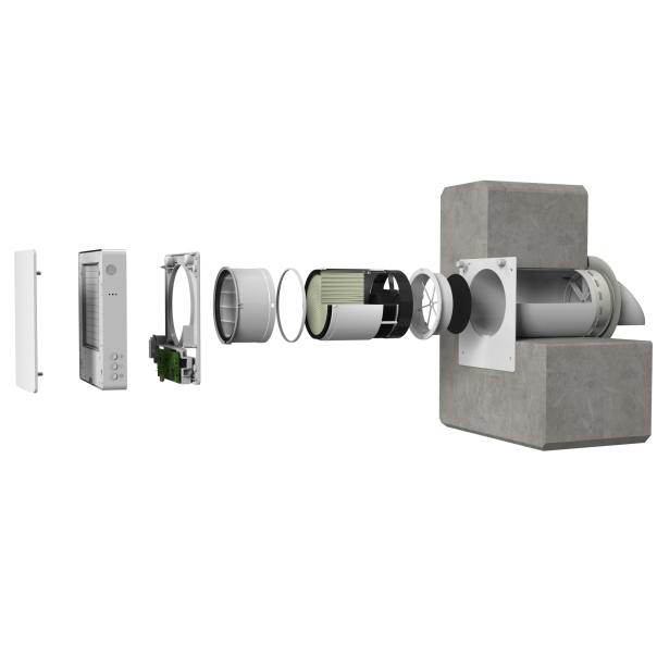 Holtop Eco Pair Plus jednosobni ventilator sa povratom energije - 524KlimaBG