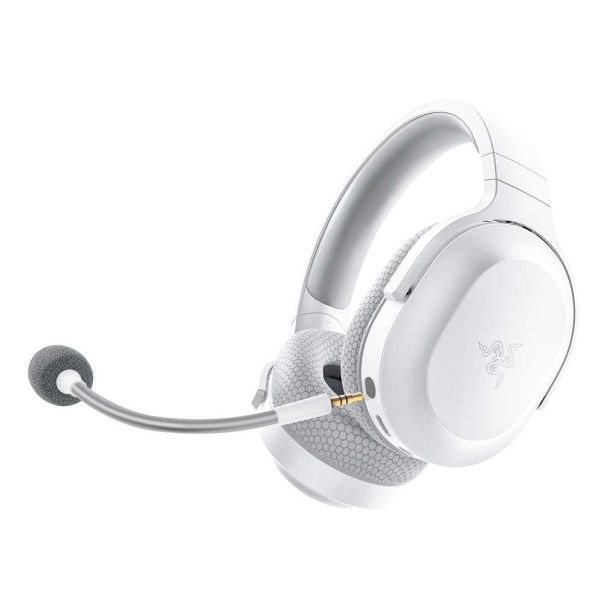 RAZER Gejming slušalice Barracuda X (2022) - Wireless Multi-Platform Gaming and Mobile Headset - Mercury White - FRML - 048994