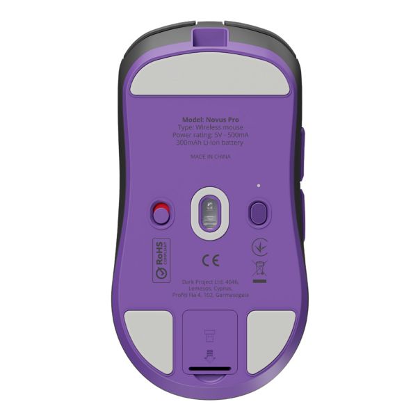 DARK PROJECT Novus Pro Wireless Mouse - Blackberry - EP2875460