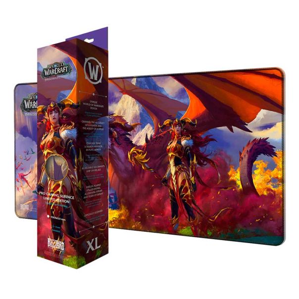 FS HOLDING Podloga za miša XL World Of WarCraft Dragonflight - Alexstrasza & Dragon - EP2591731