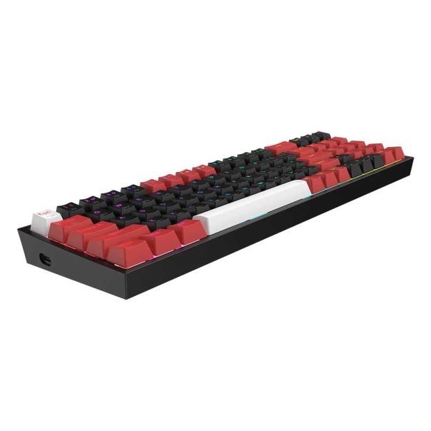 REDRAGON Gejmerska mehanička tastatura Pollux K628-RGB Pro Wired/Wireless red switch - 046376