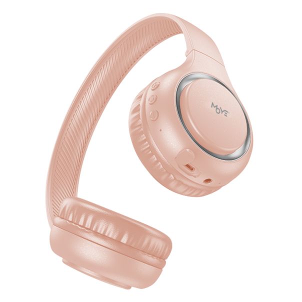 MOYE Bluetooth slušalice Enyo, sklopive, roza - 063817