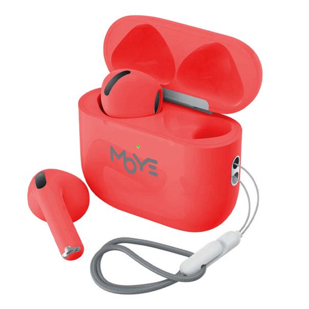 MOYE Bluetooth slušalice Aurras 3 Lite, crvena - 064133