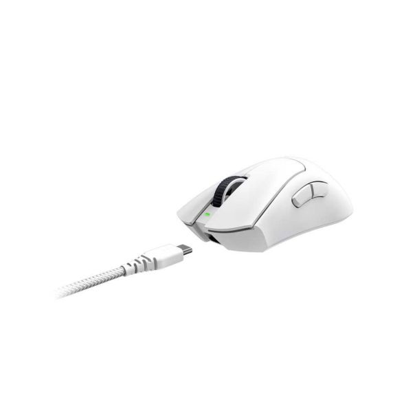 RAZER Bežični/žični gejmerski miš DeathAdder V3 Pro, beli - 048988