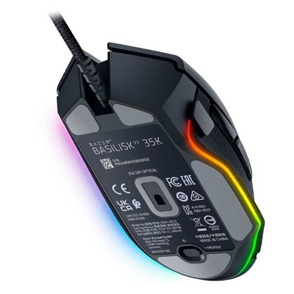 RAZER Gejmerski miš Basilisk V3 35K - Ergonomic - EP2884602