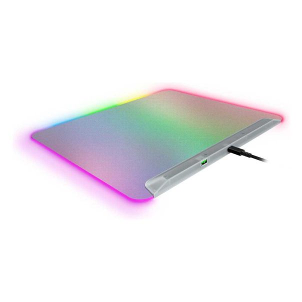 RAZER Firefly V2 Pro- Multi-zone Chroma Gaming Mouse Mat - Phantom White Edition - EP2875502