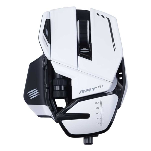 MADCATZ R.A.T. 6+ Gaming Mouse White - EP2875511