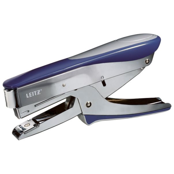 LEITZ Heft mašina za spajanje do  15 listova (10) 55450033 srebrno plava - EP2871734