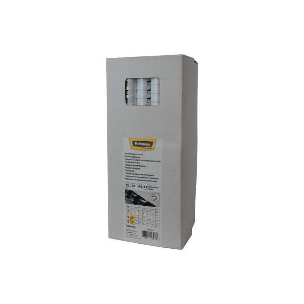 FELLOWES Spirala plastična fi-22mm (151-180 listova) pk50 5347803 bela - EP2811541