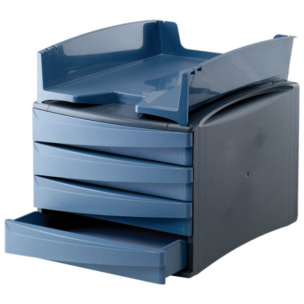 FELLOWES Polica za spise (80% reciklirana) Green2Desk 0008201 plava - 5479