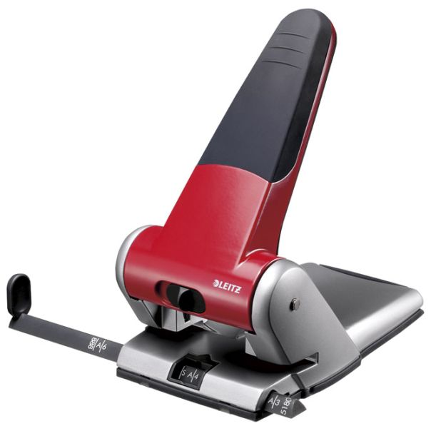 LEITZ Bušač 2 rupe do  65 listova 51800125 crveni - EP2871797