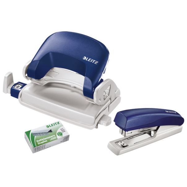 LEITZ Heft mašina za spajanje do  10 listova stona mini (10) NeXXt 55170035 plava - EP2871821