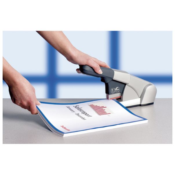 LEITZ Heft mašina za spajanje do  80 listova stona (K6-K12) 55510084 siva - EP2871827