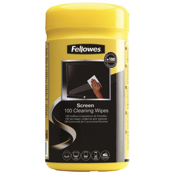 FELLOWES Sredstvo za čišćenje ekrana-vlažne maramice pk100 Fellowes 9970311 - EP2870040