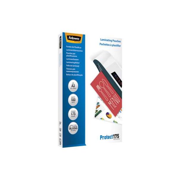 FELLOWES Folija za plastificiranje 175my A3 sjajna pk100 5308803 - EP2831162
