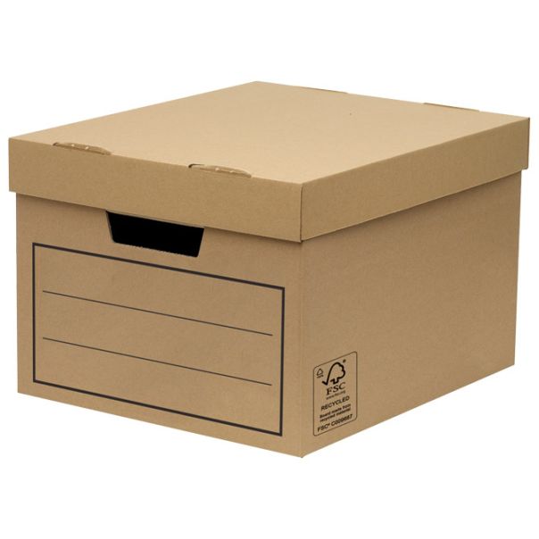 FELLOWES Višenamenska kutija Basic pk10 0015406 braon - EP1666289