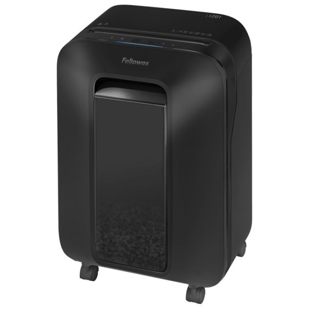 FELLOWES Uništivač dokumentacije (mikro) LX201 Fellowes 5050001 crni - 000015469