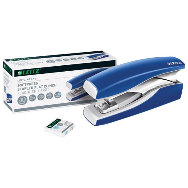 LEITZ Heft mašina za spajanje do  30 listova stona (24) NeXXt 56030035 plava - EP2871869