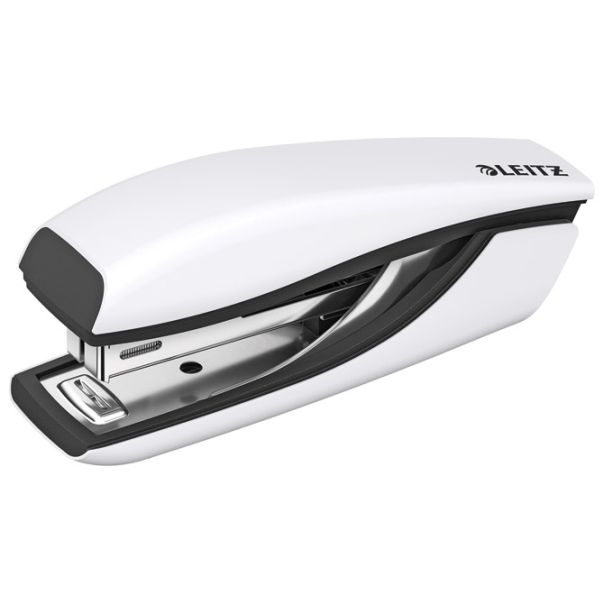 LEITZ Heft mašina za spajanje do  10 listova stona mini (10) Wow 55281201 metalik bela - EP2871947