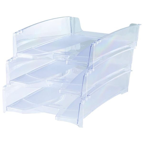 Polica za spise (80% reciklirana) Green2Desk Fellowes 0008401 providna - 5806-1