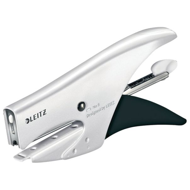 LEITZ Heft mašina za spajanje do  15 listova (8) Wow 5472001 metalik bela - EP2873455