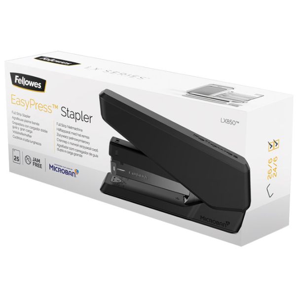 FELLOWES Stona heftalica za spajanje do 25 listova  LX850 EasyPress 5013001 crna - F223