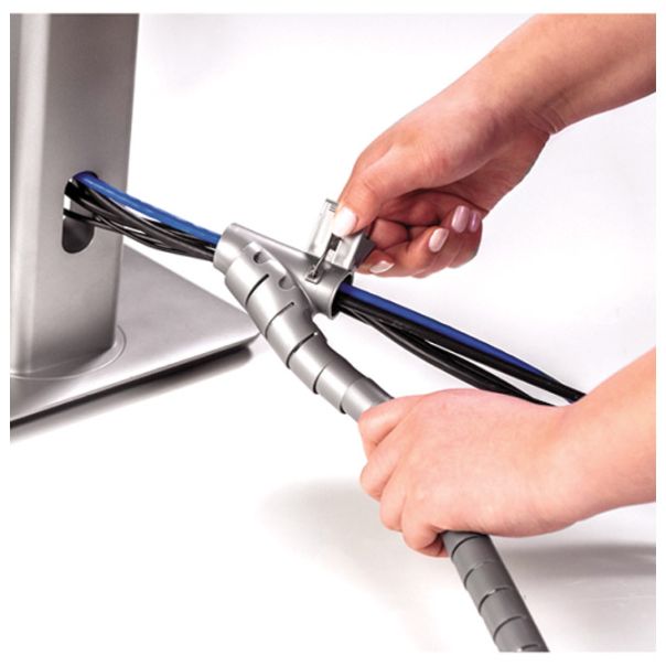 FELLOWES Organizator kablova Cable Zip 9929801 srebrni - EP2870271