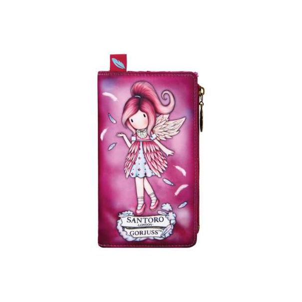 SANTORO Novčanik veći sa kopčom i zipom Dancing On Air Gorjuss 1115GJ03 - EP2870313