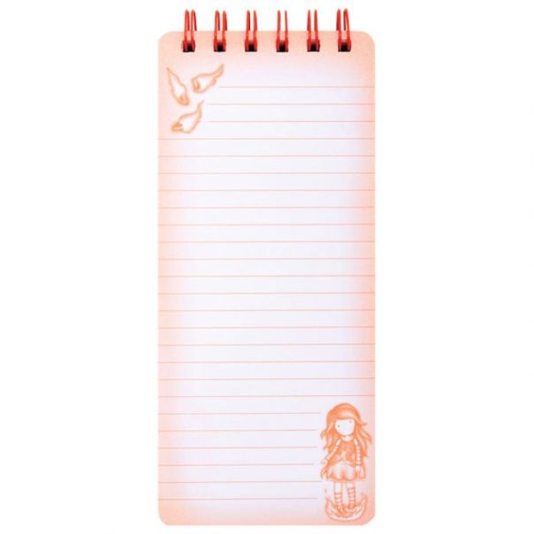 SANTORO Blok za beleške-spirala gore sa olovkom hemijskom Fire In My Heart Gorjuss 1171GJ01 - EP2870319