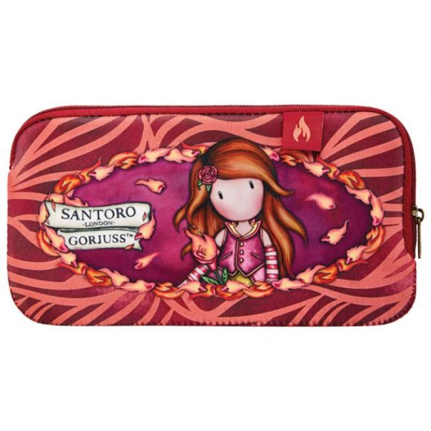 SANTORO Pernica neopren pravougaona 1zip Fire In My Heart Gorjuss 1178GJ02!! - EP2870325