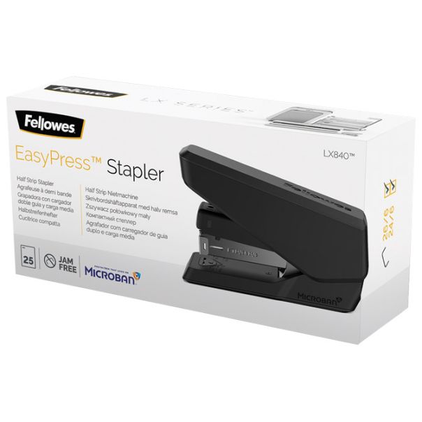 FELLOWES Stona heftalica za spajanje do 25 listova  LX840 EasyPress 5012901 crna - F222